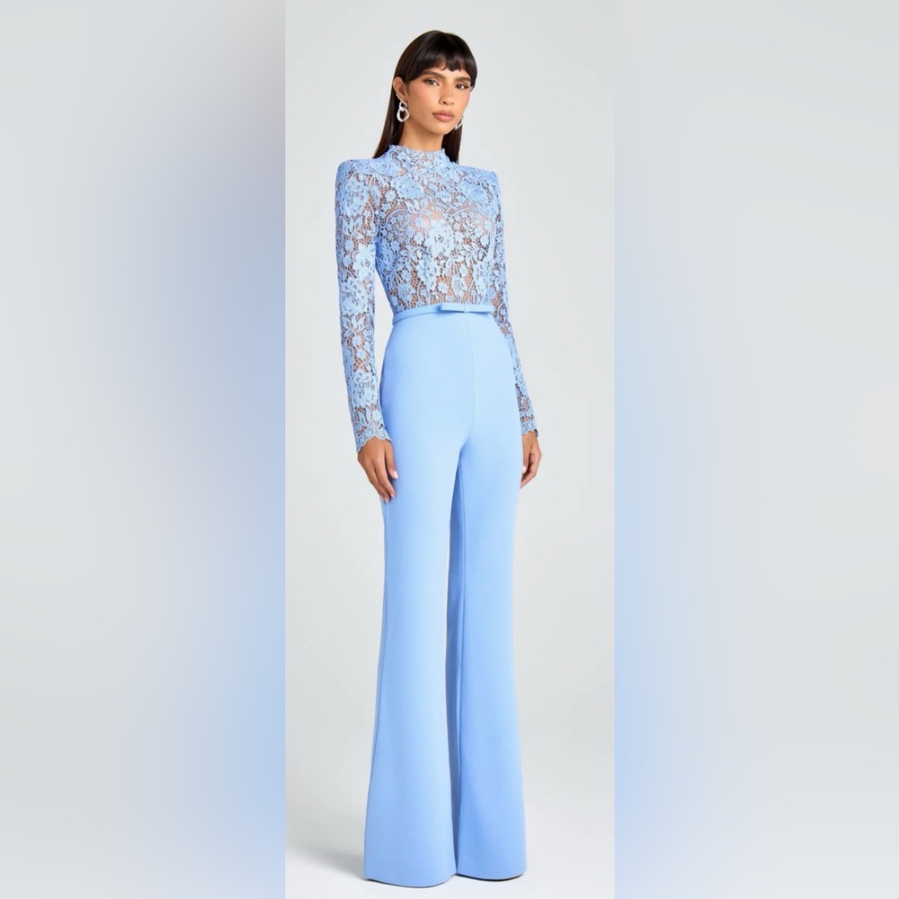 NADINE MERABI Maddie Blue Jumpsuit